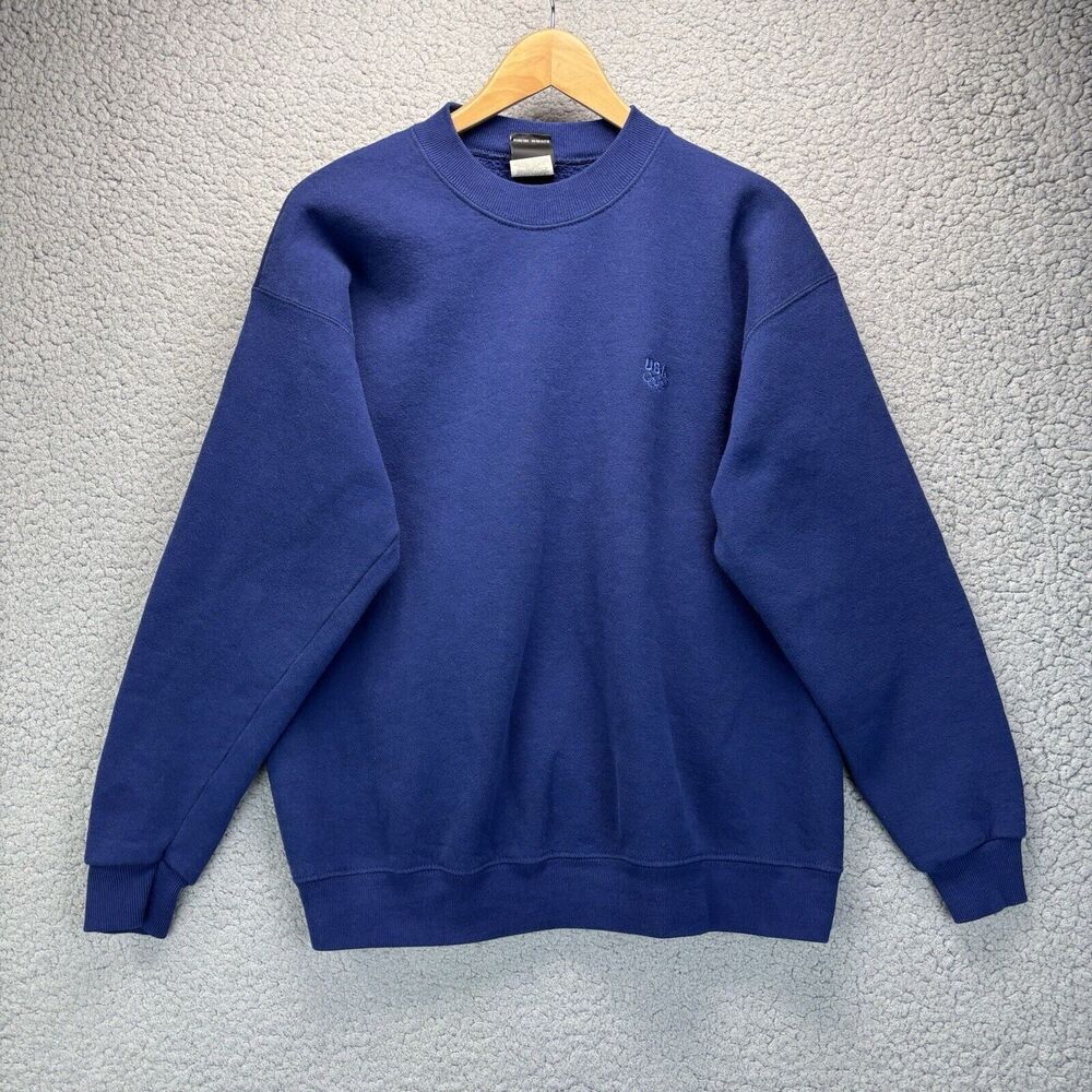 JcPenney USA Sweatshirt Adult Large Dark Blue Pullover Official Olympics Apparel